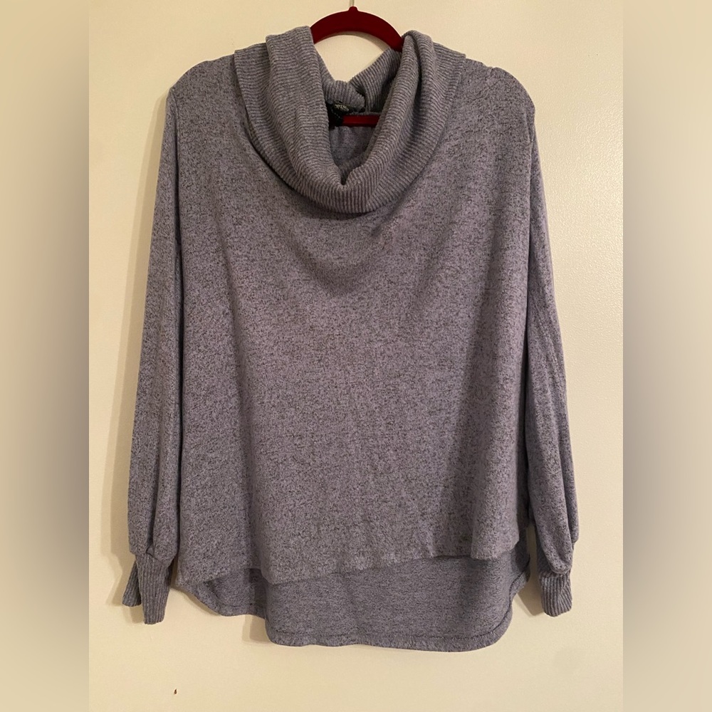 Plus size turtleneck sweater